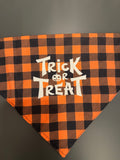 🎃 Trick or Treat Halloween Dog Bandana 🐾