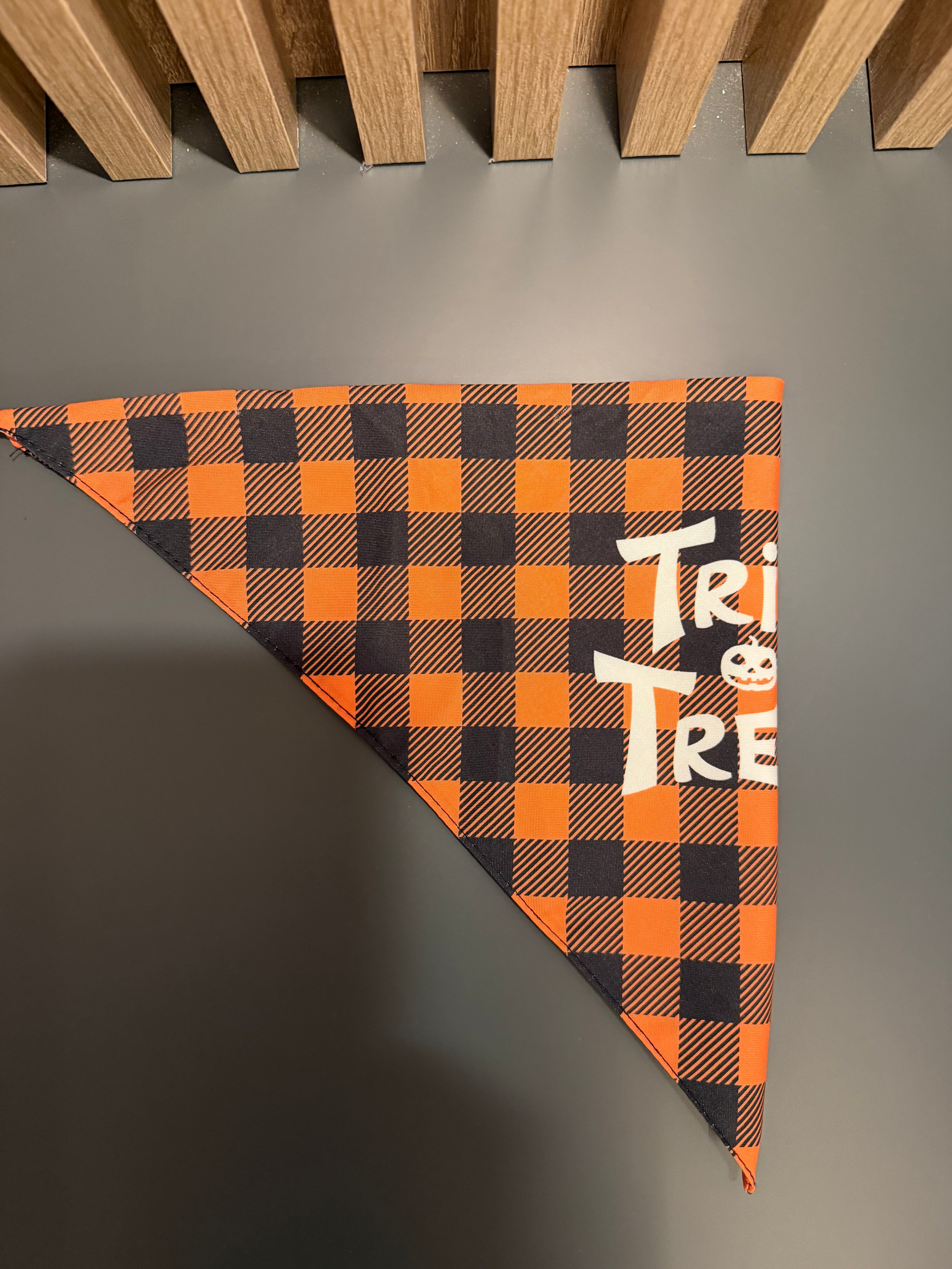 🎃 Trick or Treat Halloween Dog Bandana 🐾